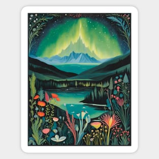 Aurora Borealis I Sticker